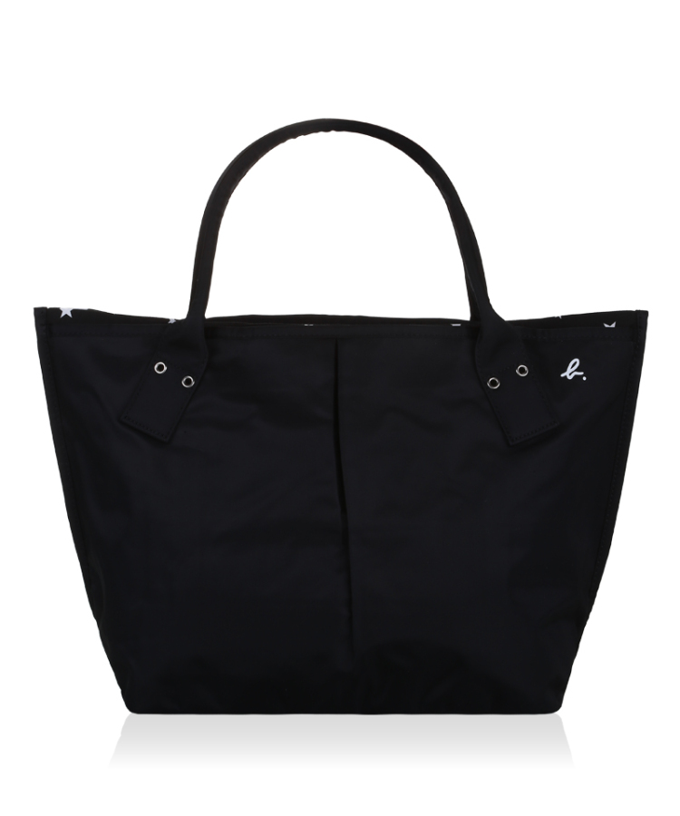 阿尼亚斯贝 agnes b. 黑色织布女士小号手提包