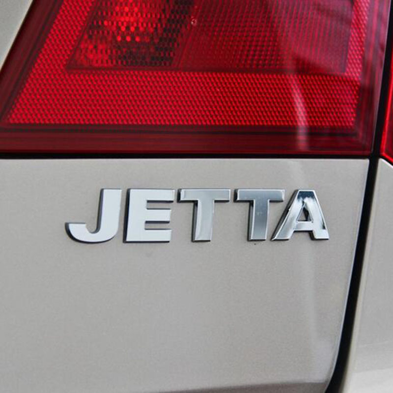 适用于新款捷达后字标一汽大众后标字母jetta后字标后尾箱标gifcixgix