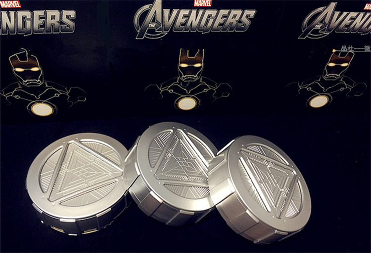 美国队长盾牌充电b钢铁侠能量反应堆复仇者联盟创意礼物 钢铁侠能量堆