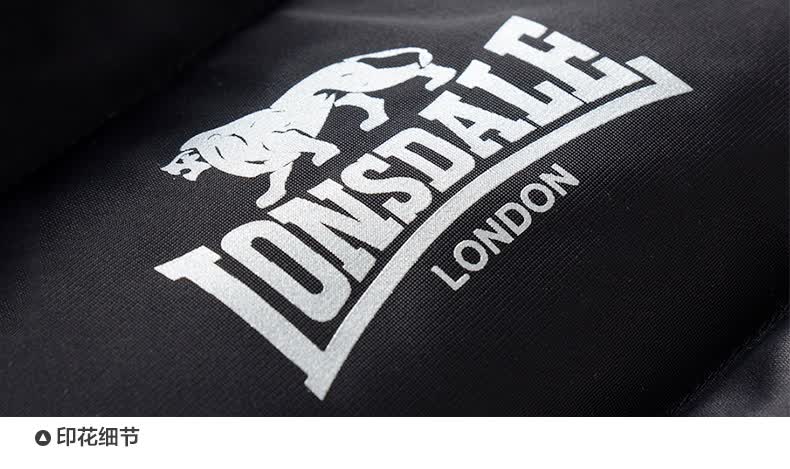 龙狮戴尔(lonsdale)秋冬新品短款加厚羽绒服男 冬季修身款保暖羽绒衣