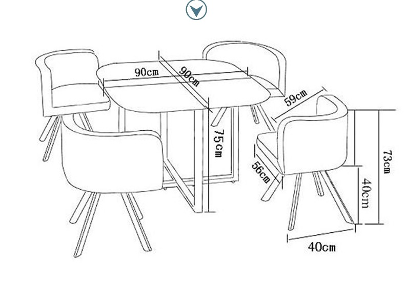 zifu梓弗简约办公洽谈桌椅钢化玻璃小圆桌一桌四椅组合谈判桌会客接待