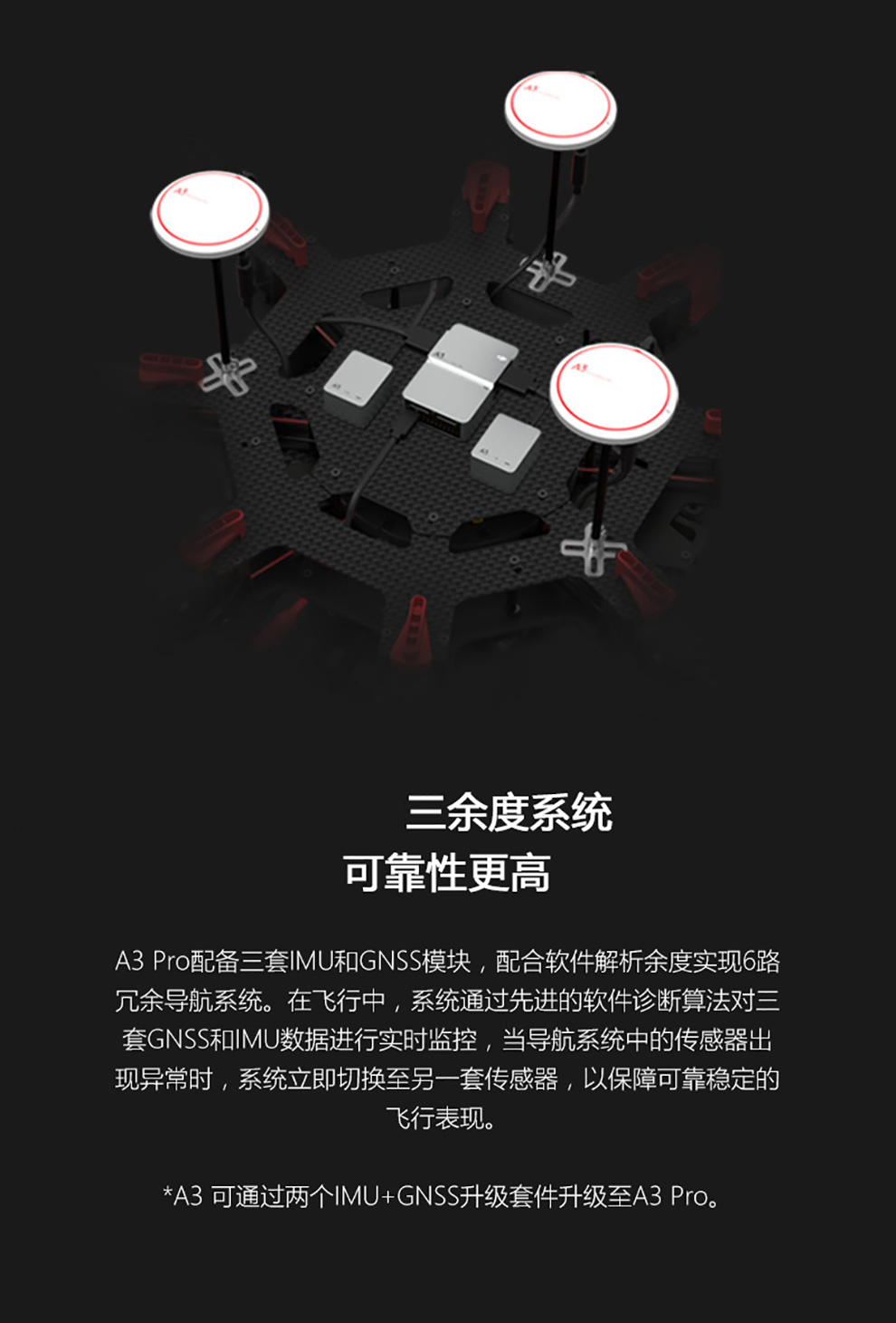 大疆dji a3飞行控制器 多旋翼飞控系统 a3_ 6折现价5999元