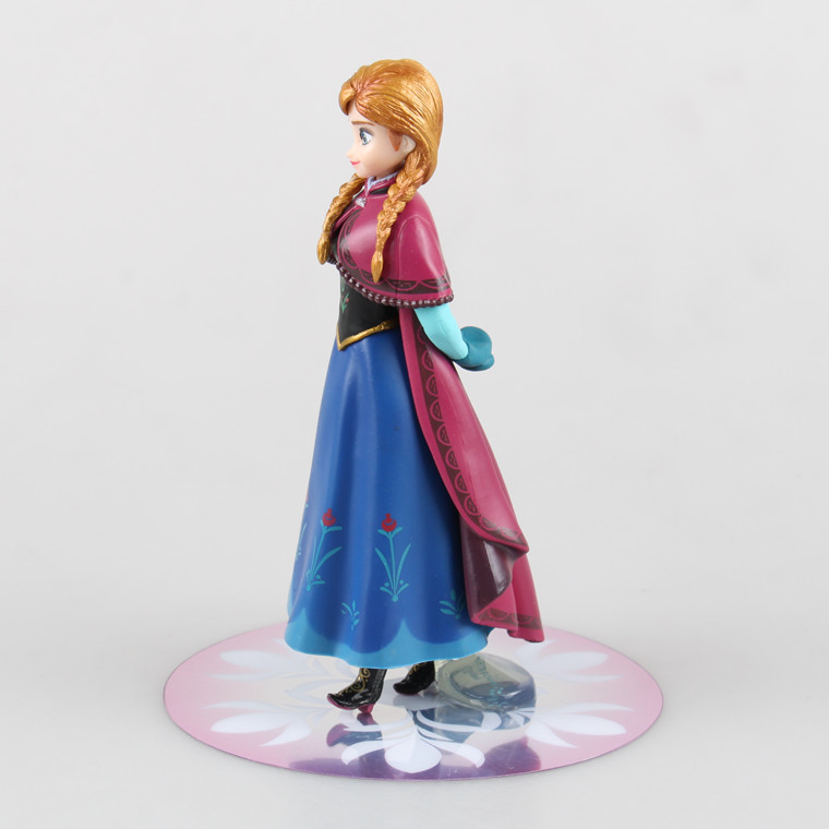 冰雪奇缘 冰雪女王艾莎elsa 安娜 手办模型摆件 艾莎