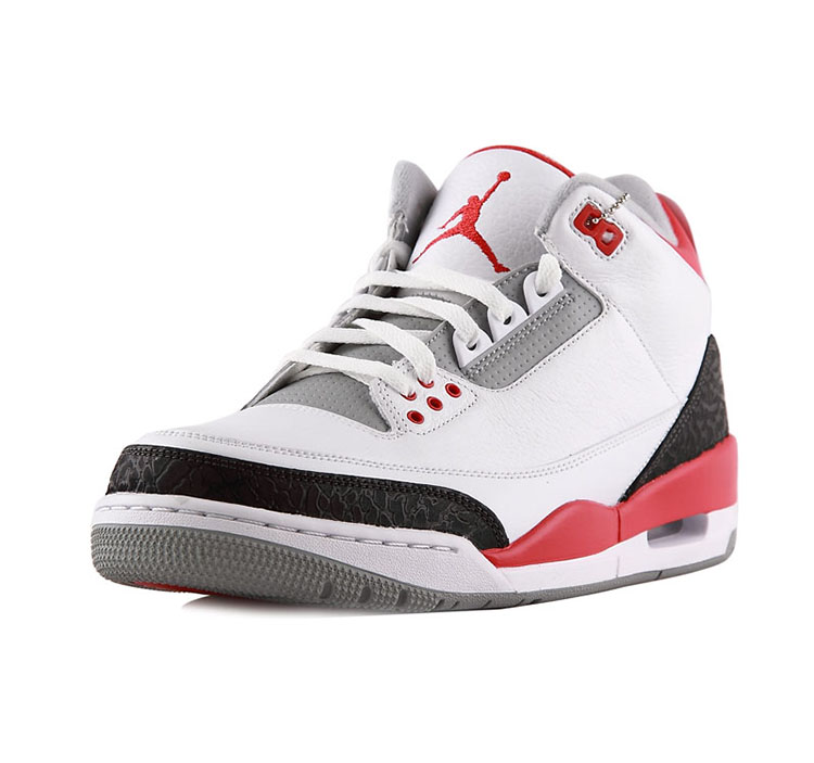 特价清货jordaniiiaj3gs女款aj三代复古潮流鞋398614406蓝色