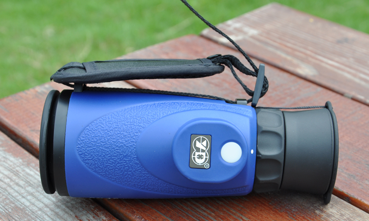 远达经典蓝色单筒望远镜