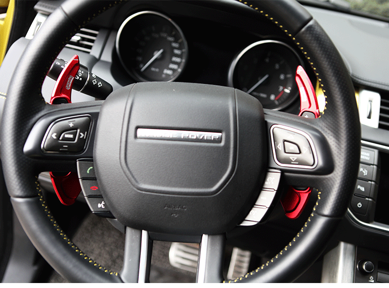 美克杰 路虎捷豹极光路虎揽胜换挡拨片全车系通用挡位装饰 捷豹xe-2片