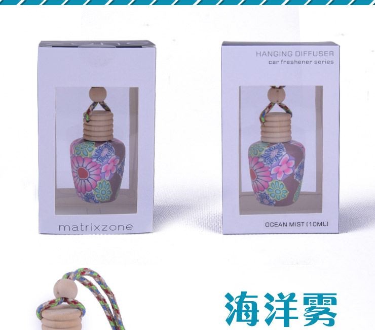 易极宝 创意居家 汽车香水 车载挂饰香薰 除烟味车用香水 汽车饰品用品 冷气02