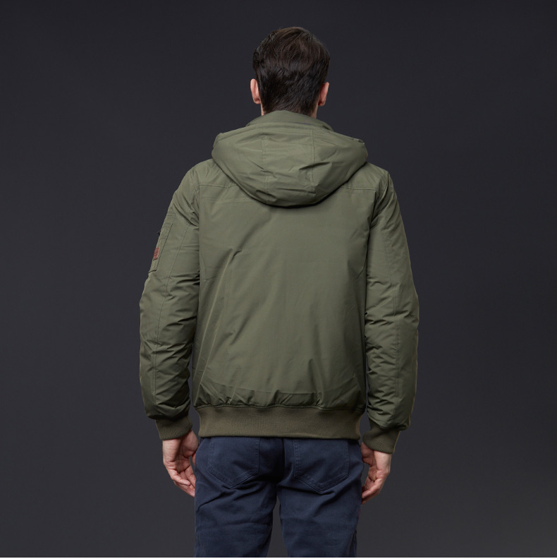 aigle 艾高 男士windstopper夹克风格羽绒服 brooklyn 夜蓝色