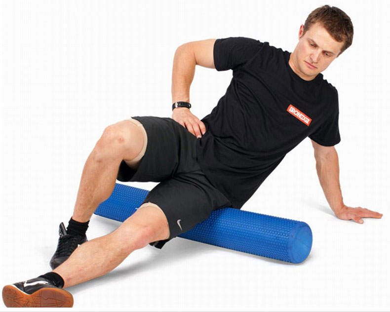 哈宇百合/bar hee 实心eva按摩瑜伽柱放松肌肉健身滚轴ofoam rller