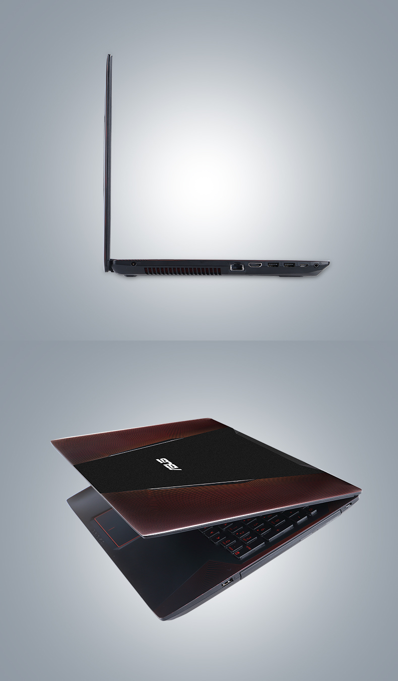 asus/华硕 fx50vx6700飞行堡垒 便携游戏手提笔记本电脑 经典版 i7