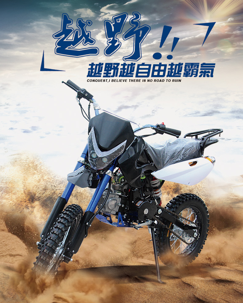 忝臻成人两轮摩托车越野车125-150cc小高赛摩托车场地赛车跑车迷你车