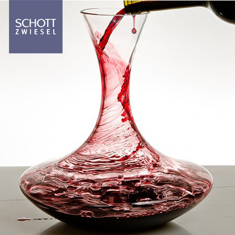 德国肖特SCHOTT超大迪凡经典醒酒器 滤酒器专业红酒换气瓶红酒瓶 1000ml大号