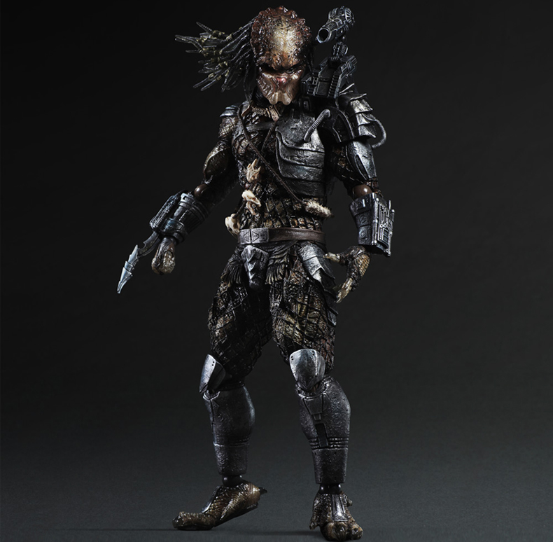 square/史克威尔 正版pa改 铁血战士系列手办摆件 关节可动模型玩具