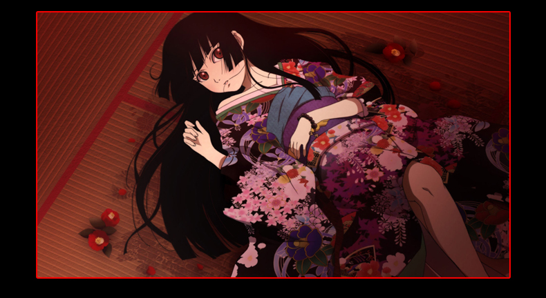 白泽地狱少女阎魔爱cos和服全套动漫cosplay女装日式复古和服全套 l