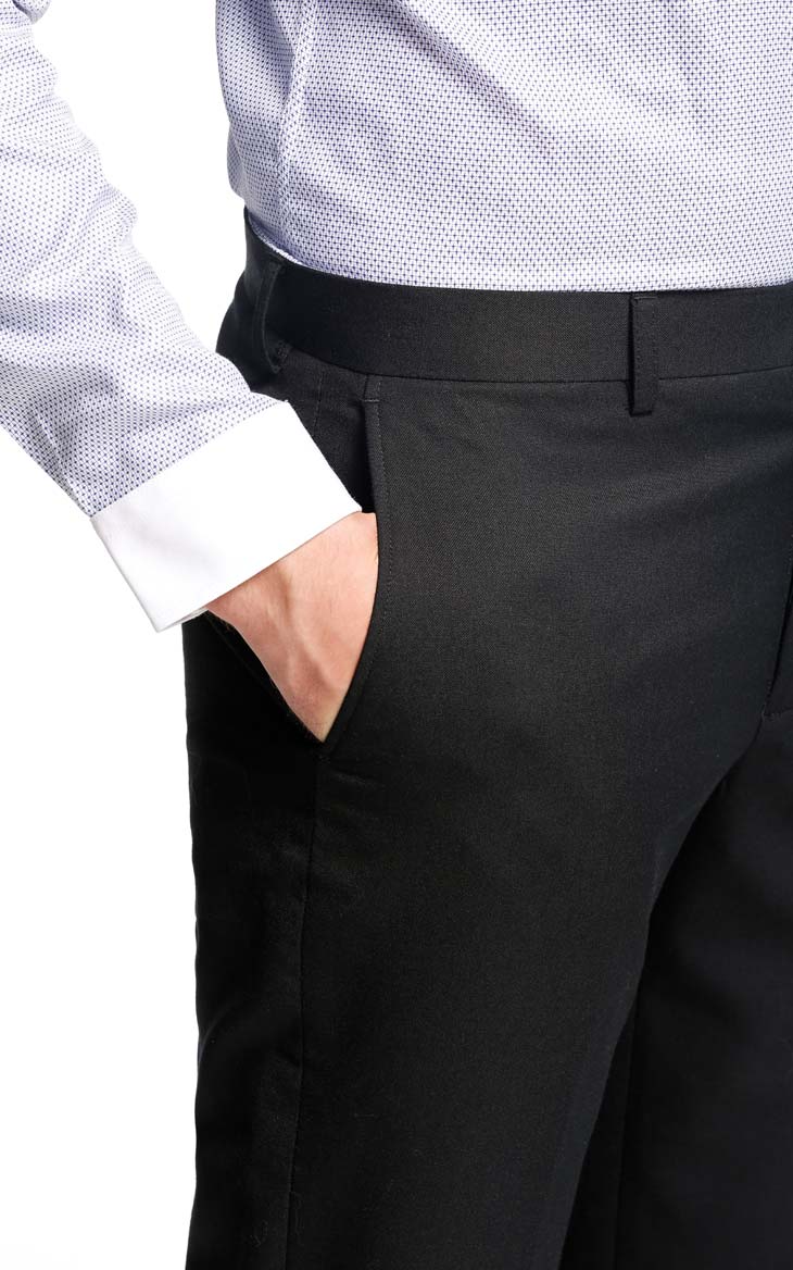 精致工艺明线装饰侧兜