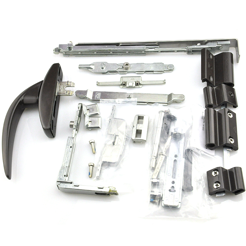 roto断桥铝门窗平开上悬五金 诺托内开内倒五金 内开内倒执手配件