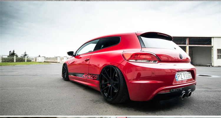 泰瑶大众尚酷r德国改装全车贴贴纸纸拉花黑色贴纸