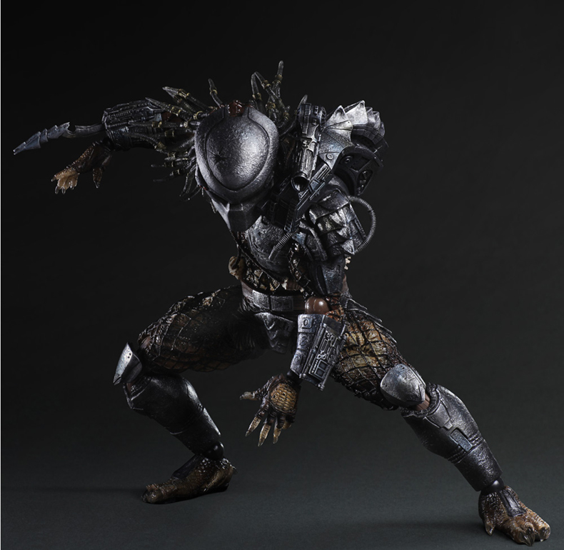 square/史克威尔 正版pa改 铁血战士系列手办摆件 关节可动模型玩具