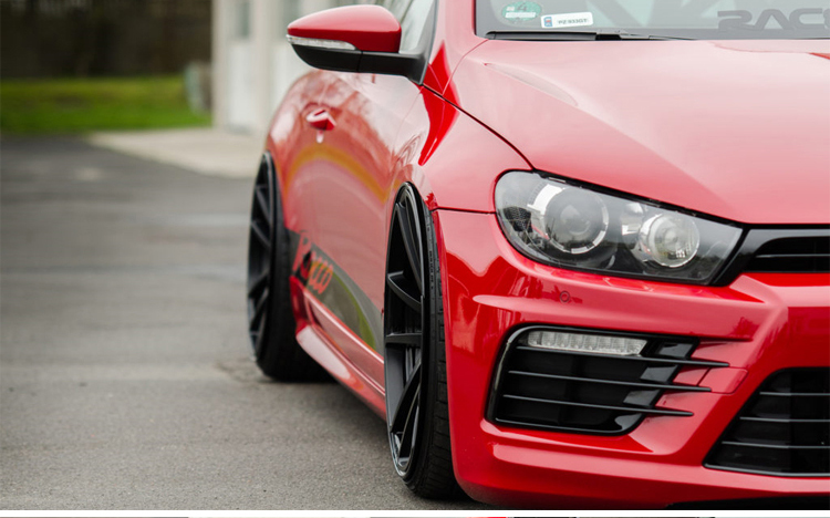 泰瑶大众尚酷r德国改装全车贴贴纸纸拉花黑色贴纸