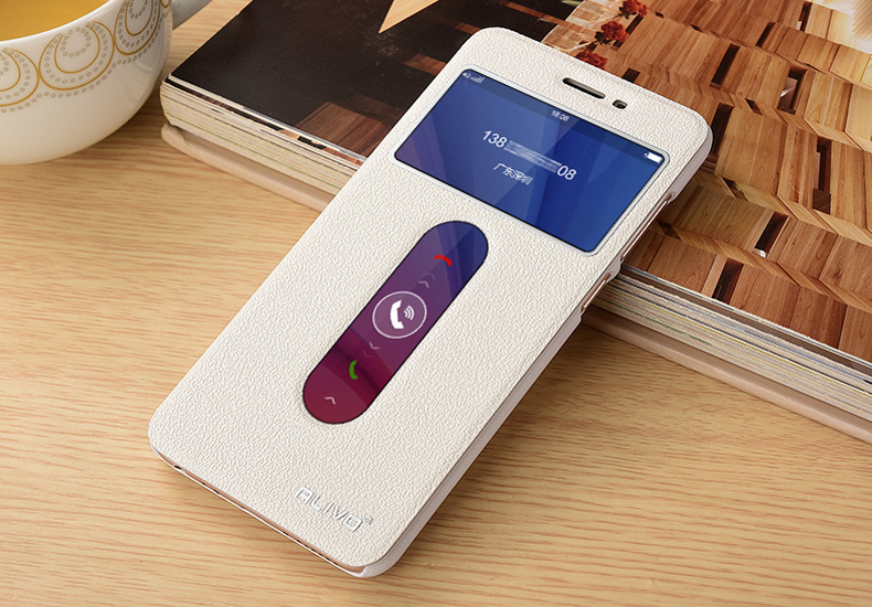 宝丽音 vivo x9手机壳 防摔开窗皮套翻盖式保护皮套男女适用于步步高