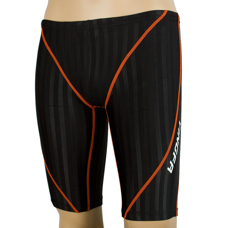 英发/yingfa 专业竞速型五分游泳裤 黑色 3xl