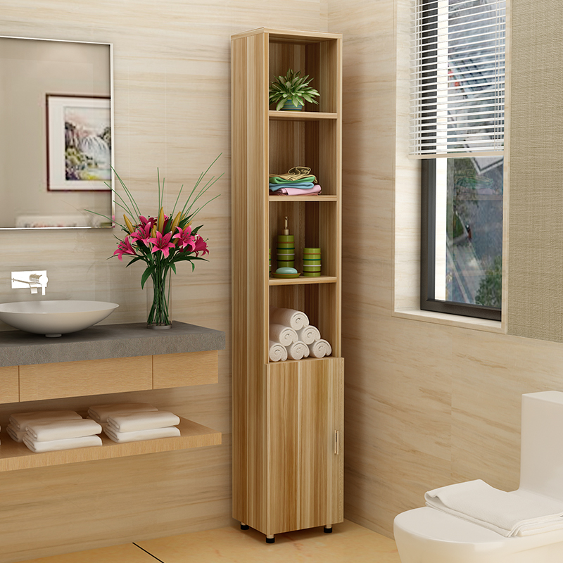 帝鼎红 卫生间角柜储物柜马桶边柜浴室三角柜落地柜厕所置物柜窄柜墙