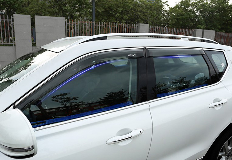 车州鑫哈弗h7晴雨挡板哈弗h7l专车车窗雨眉雨档装饰外饰哈佛h7改装