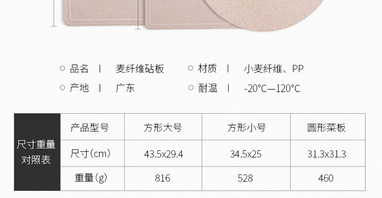 抗菌菜板