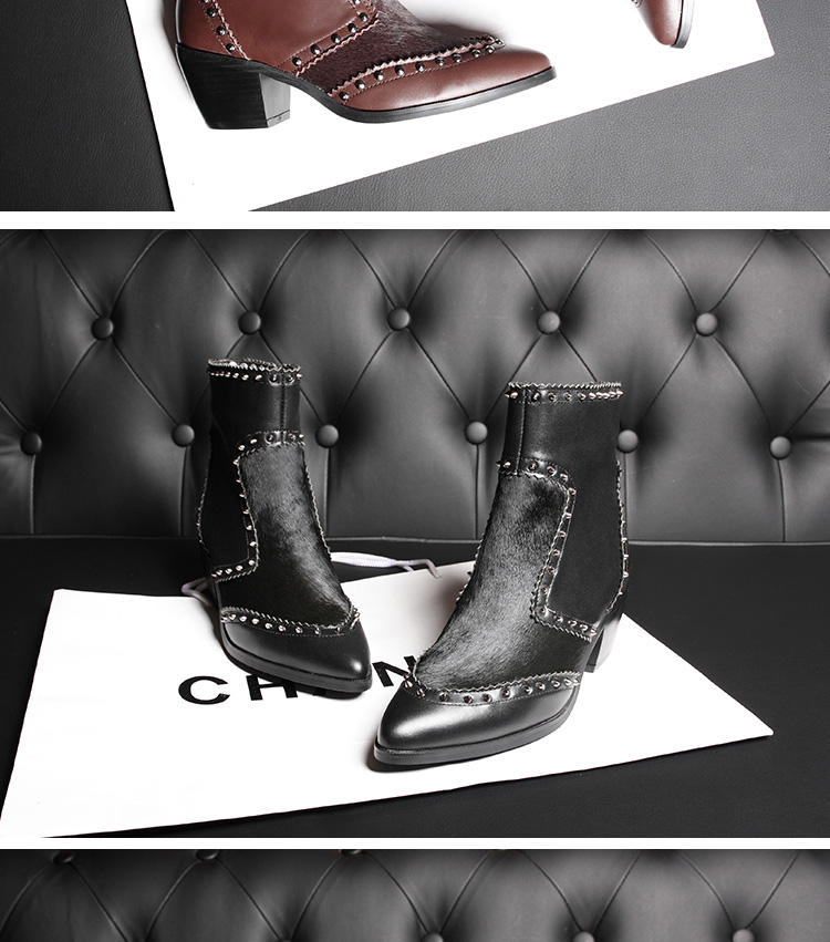 时尚女鞋 女靴 艾足媚尔(aizumeier) 艾足媚尔azmer 2014秋冬季欧美风