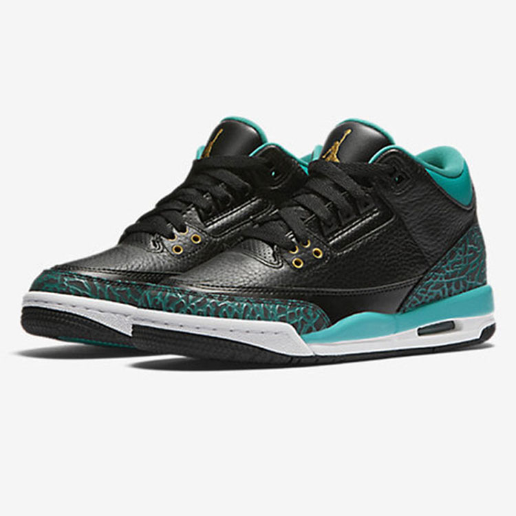 【清货】耐克 飞人air jordan 3 aj3 gs 乔3女子低帮复刻篮球鞋 老款