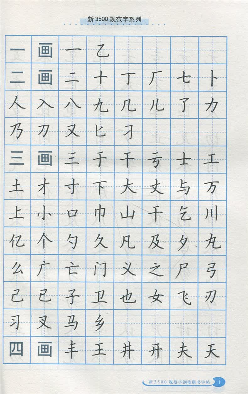 正楷字帖 新版本 写字编辑部编 陆维中 钢笔字帖 中西书局 书法入门