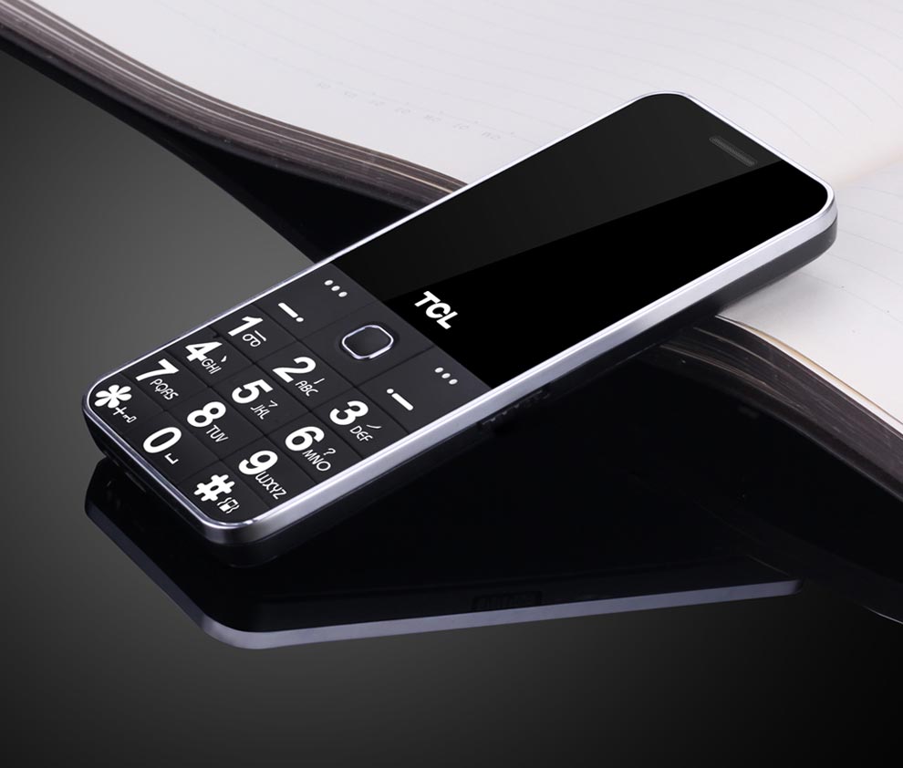 tcl gf618 移动 联通 2g 老年人手机(金色)