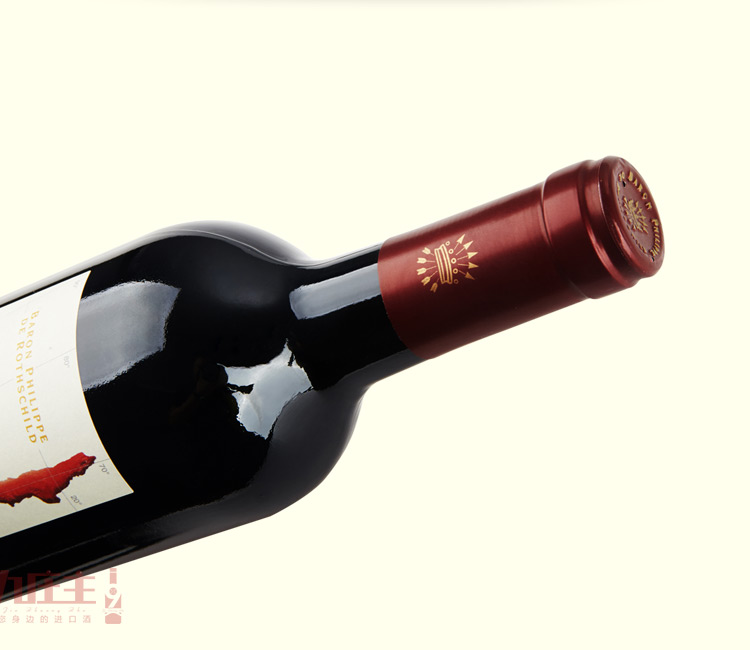 智利进口红葡萄酒 菲利普罗斯柴尔德男爵 原瓶