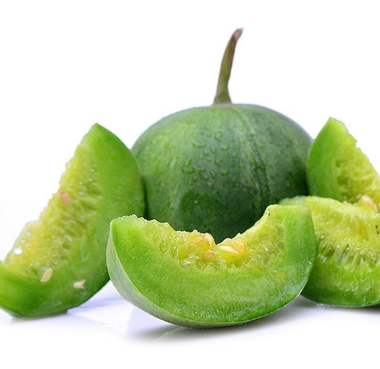 帆儿庄园农家自种应季时令孕妇水果山东绿宝石翠甜瓜香瓜约25kg新鲜