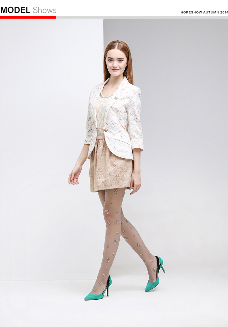 红袖 秋装新款 显瘦小西装外套修身女士西服上衣H2051333A 106米色 S