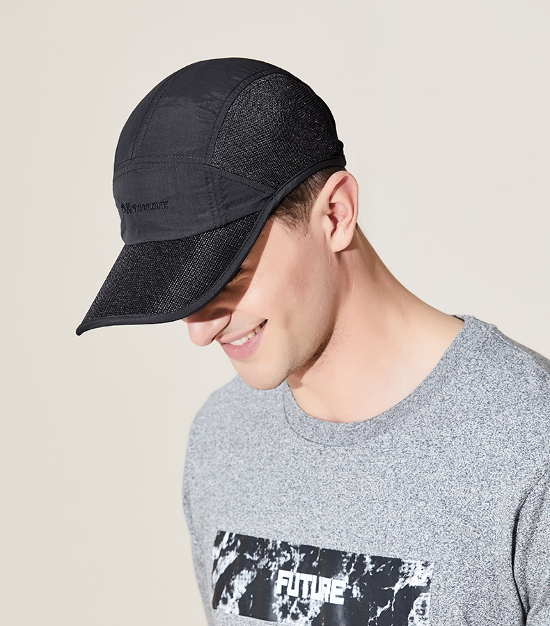 卡蒙kenmont春夏帽子男士户外棒球帽男大号鸭舌帽太阳帽防紫外线遮阳