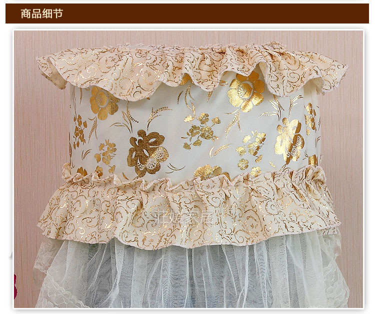 
                                        【初春特惠，2件8折】庄媛家居 饮水机罩  通用型 布艺 饮水桶防尘罩 条纹麋鹿 高34-35cm*直径28cm                