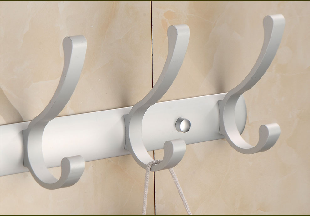 淼源 衣钩排钩 挂衣钩 墙挂 墙壁挂钩衣帽钩 门后挂钩 衣服挂钩壁挂