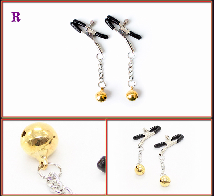 桃色缘 多款sm创意锁链乳房夹乳夹 sm情趣用品男女调情前戏挑逗成人