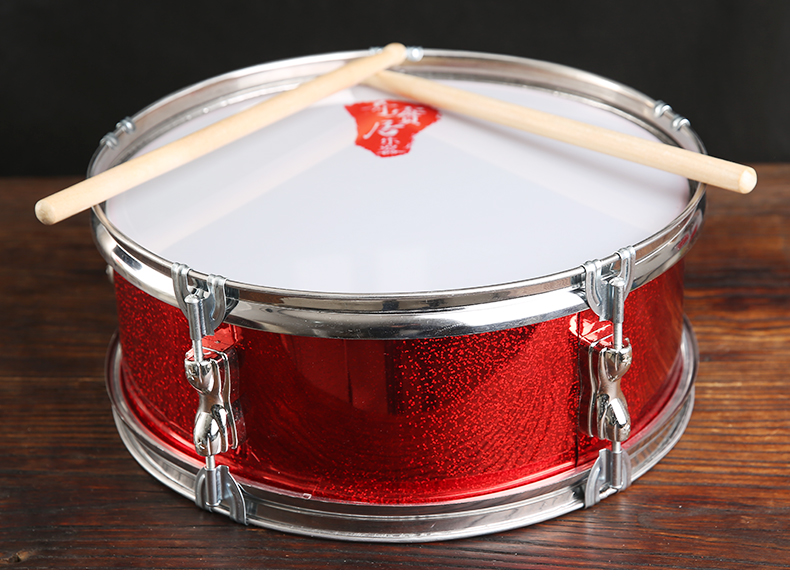 奇宝居军鼓小鼓13英寸小军鼓学生队鼓小鼓乐器少先队鼓儿童乐器13英寸