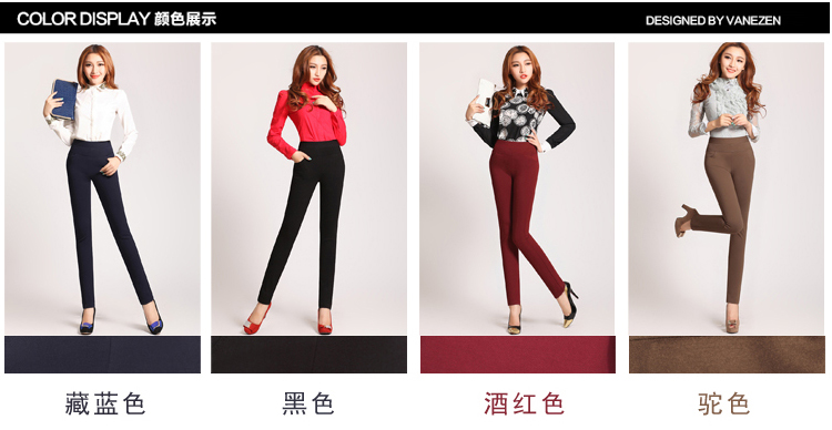 淇奥打底裤女加绒加厚外穿长裤保暖裤大码显瘦黄金绒铅笔裤小脚裤靴裤棉裤 910黑色加绒 M码 2尺腰围 27码