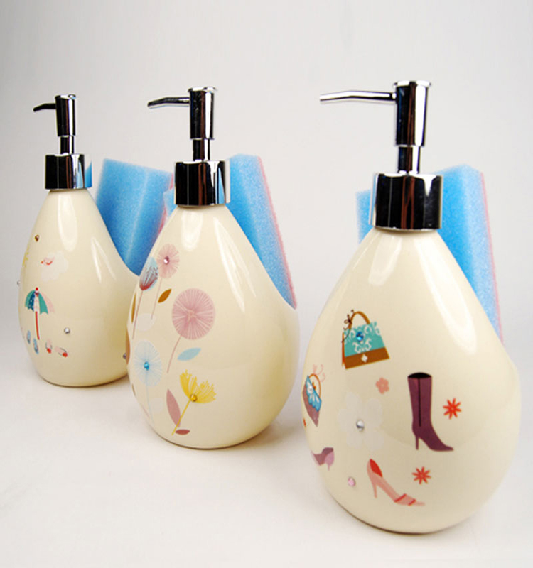 普润 创意卫浴洗手液瓶洗漱用品/沐浴用品 卫浴洗漱用品套装
