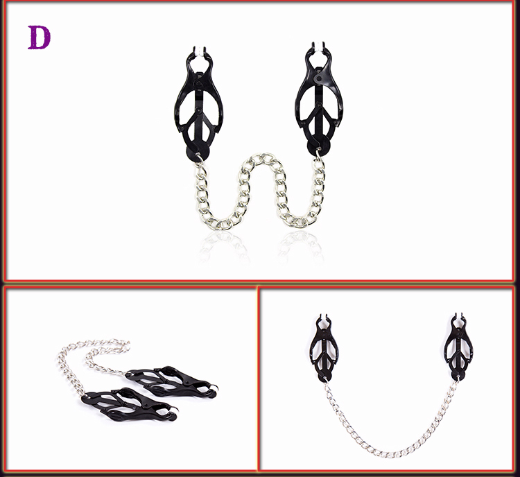 桃色缘多款sm创意锁链乳房夹乳夹sm情趣用品男女调情前戏挑逗成人用品