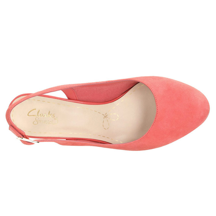 2015新款clarks其乐女鞋单鞋demerara sugar专柜正品 coral suede 37.