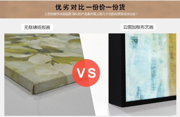 
                                        云图 办公室黑白装饰画现代简约客厅书房创意酒吧字画挂画有框画 一套价ABC画面 40*60(黑色框)                
