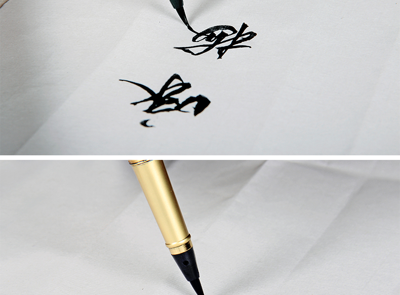 四友20支一次性墨水钢笔式毛笔软笔专用墨囊 通用墨囊便携毛笔墨胆