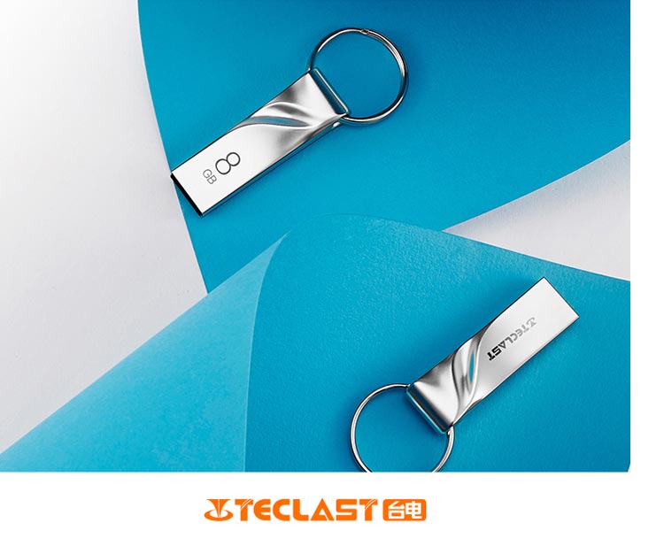 个性文件加密U盘 台电u盘8gb定制刻字创意金