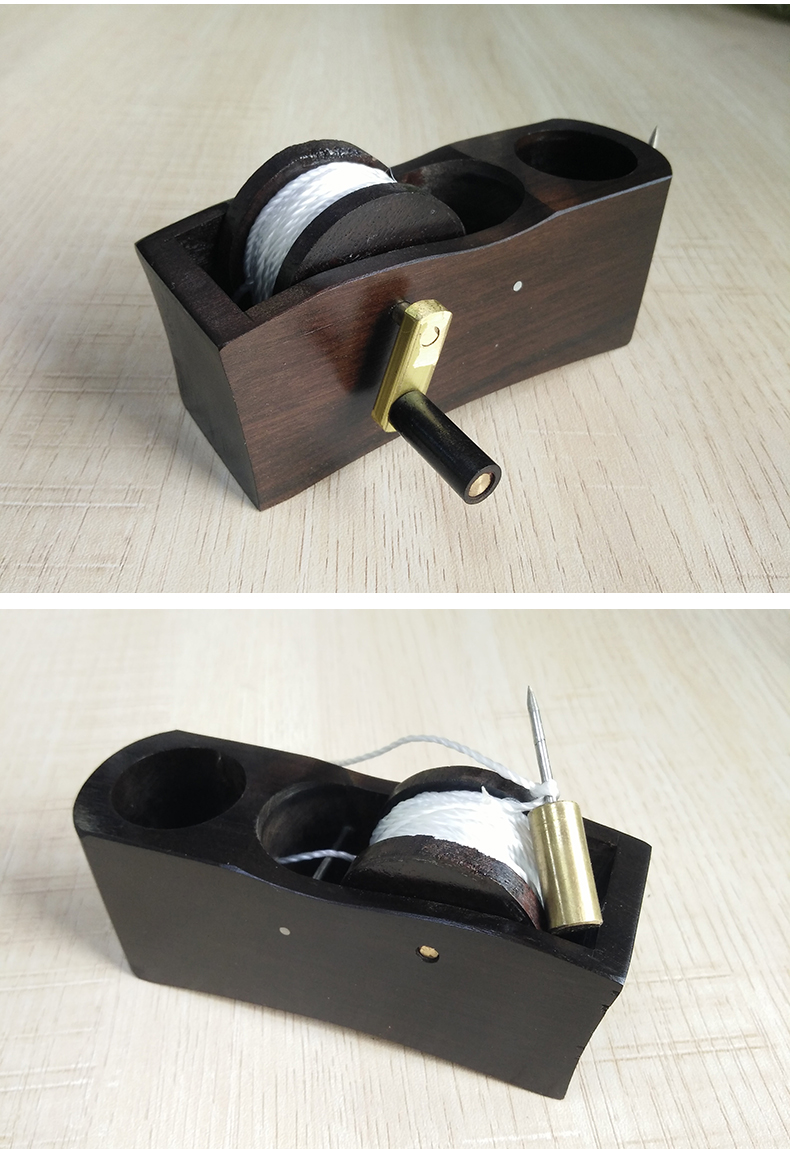 木井方56米线老式墨斗画线墨斗划线器画线工具diy木工工具