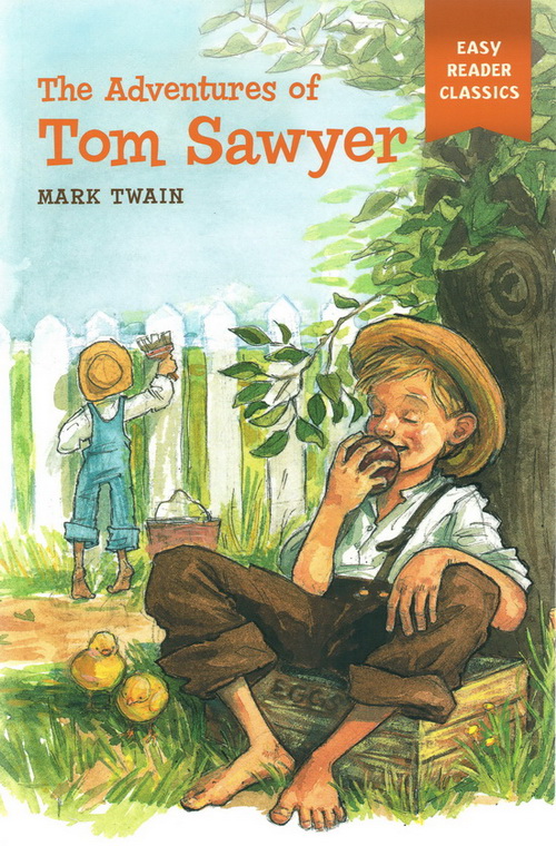 汤姆索亚历险记 英文原版 全彩 the adventures of tom sawyer
