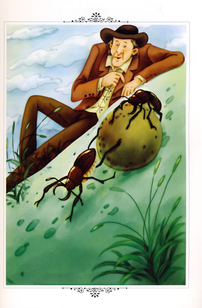 让·亨利·法布尔(1823-1915),法国散文家,昆虫学家.